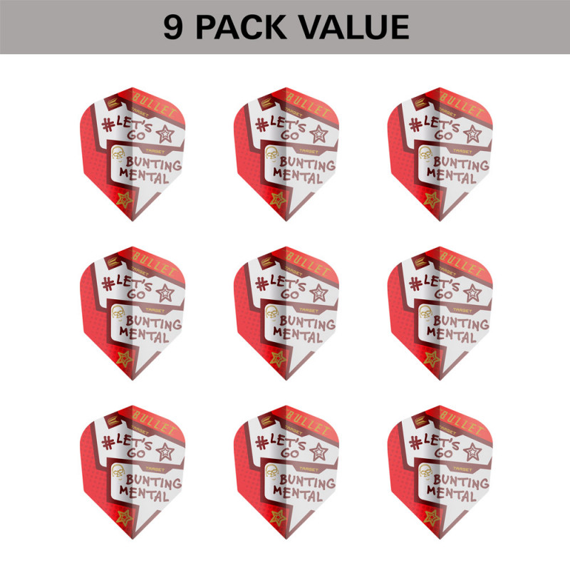 Stephen Bunting Ultra - Shape No6 flights - (3 sets)