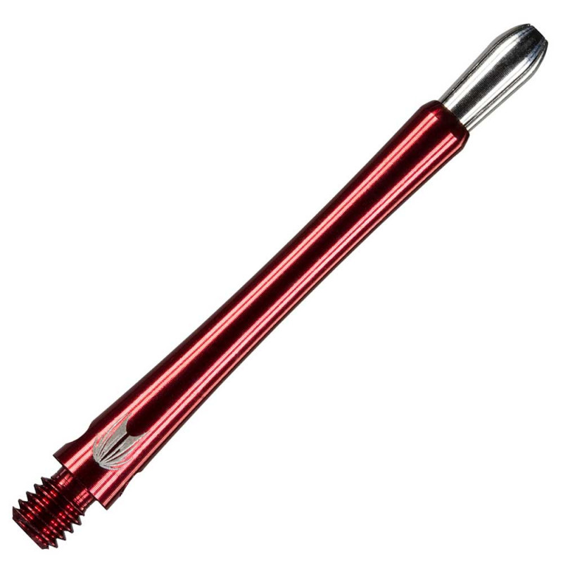 Target Grip Style šautriņu astes - Sarkanas