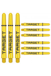 Target Pro Grip TAG šautriņu astes (3 komplekti) - Dzeltenas / Melnas 