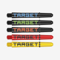 Target Pro Grip TAG Shafts (3 sets) - Red / Black