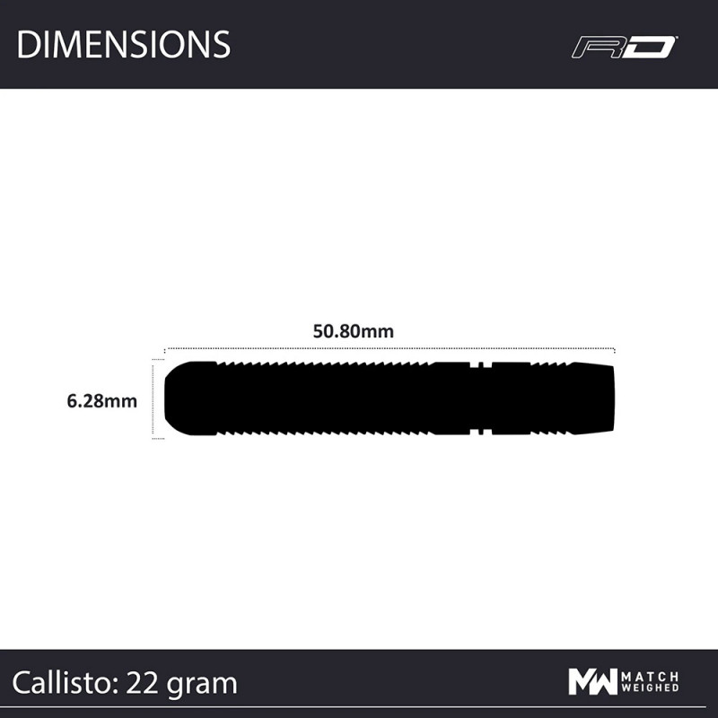 Winmau Callisto 01 Parallel šautriņas