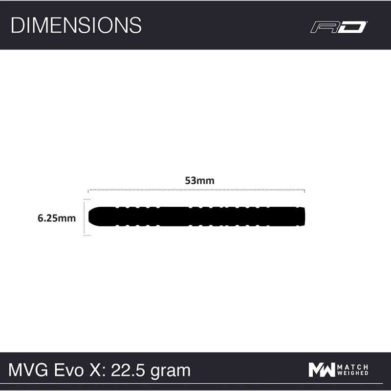 Winmau Michael van Gerwen EVO X šautriņas