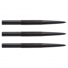 Winmau Spiral dart points - Black - 32mm