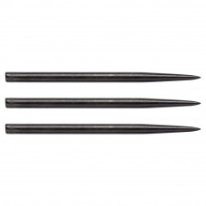 Winmau Extra Long šautriņu adatas - Melnas - 41mm