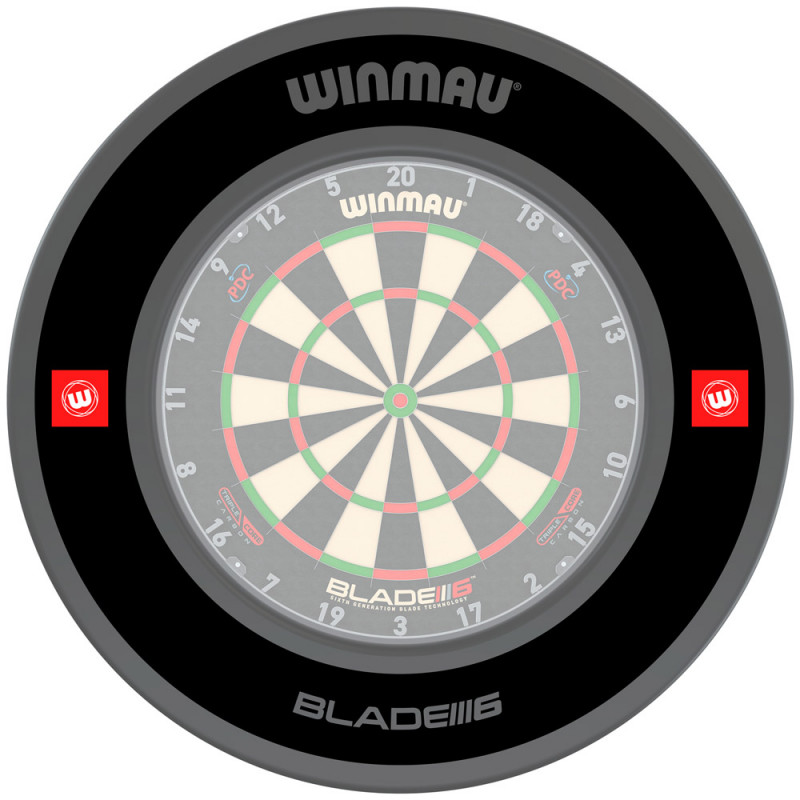 Winmau Pro Line 1.0 Printed aizsargriņķis - Melns