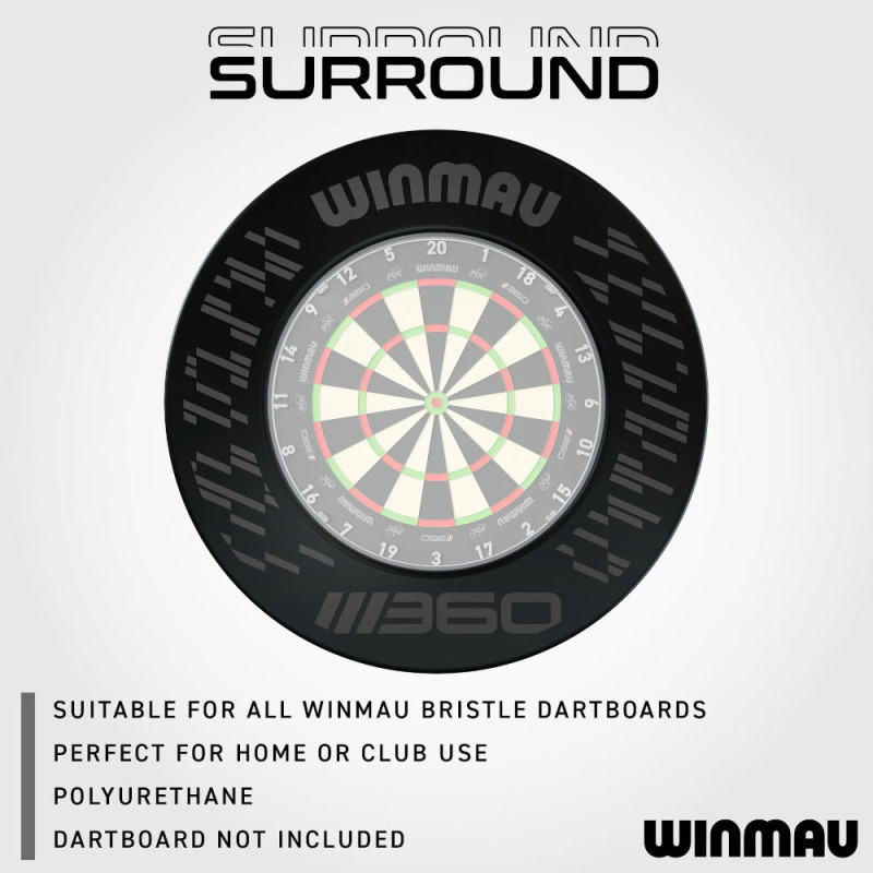 Winmau Blade 360 aizsargriņķis - Melns
