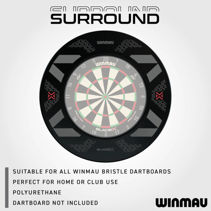 Winmau Blade X aizsargriņķis - Melns