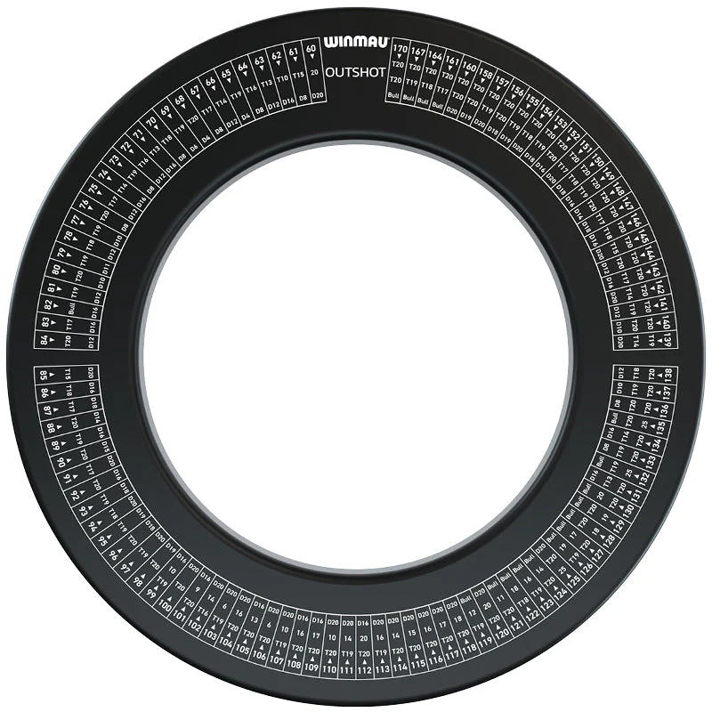 Winmau Outshoot aizsargriņķis - Melns