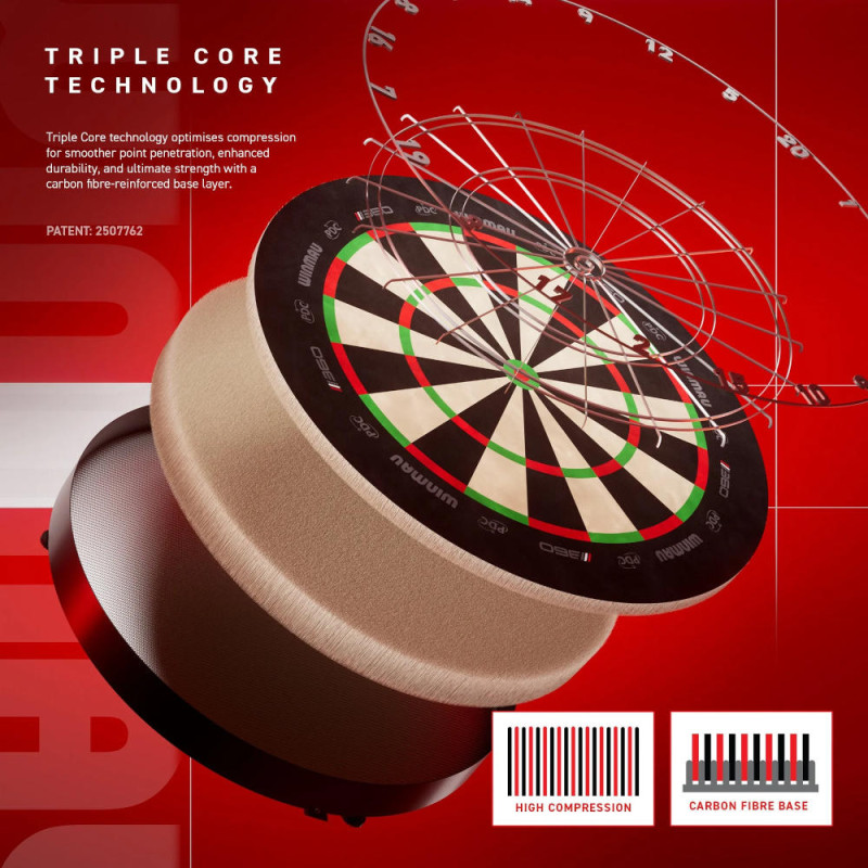 Winmau Blade 360 Triple Core šautriņu mērķis
