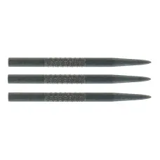Bull`s Steel Knurled Grip Point šautriņu adatas - Melnas - 35mm