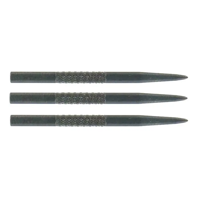 Bull`s Steel Knurled Grip Point šautriņu adatas - Melnas - 35mm