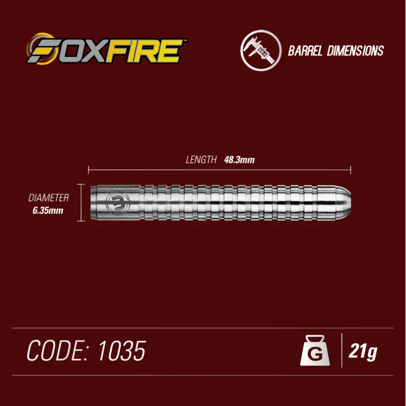 Winmau Foxfire 80% šautriņas